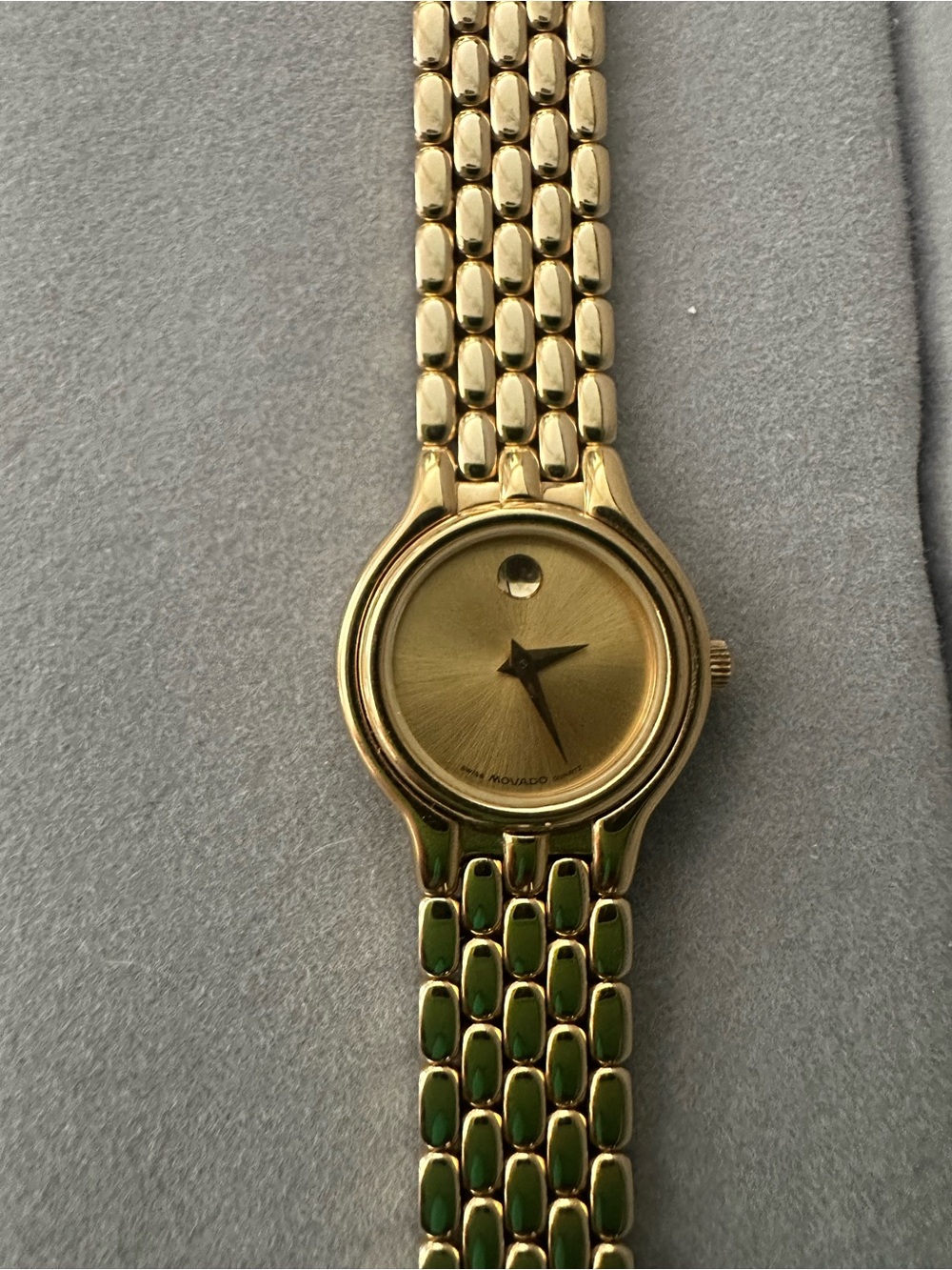 Movado Gold Tone Women's Bracelet Watch